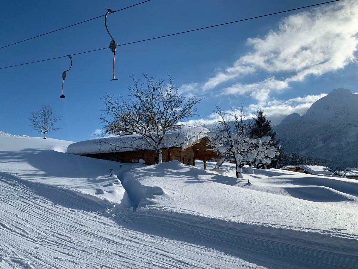 Jagdhuette Villa Abtenau Buitenkant foto